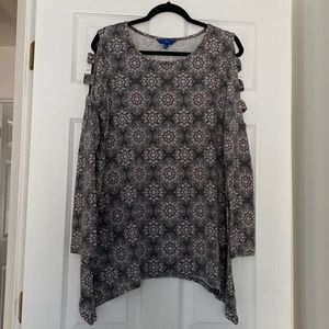 Apt. 9 Medallion Print Top